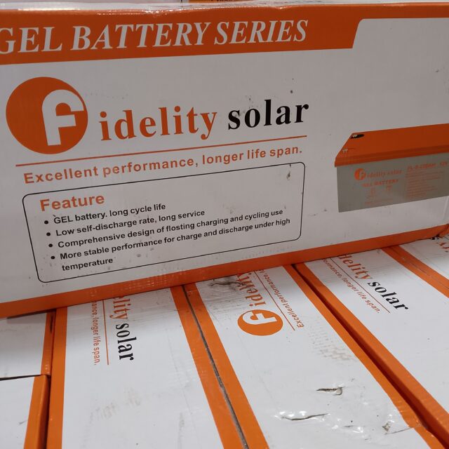 Fidelity Solar Battery For Sale In Ojo Alaba