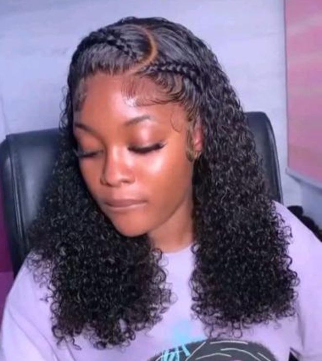 Human hair frontal wig for sale ikorodu