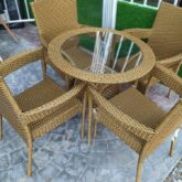 Garden chair by 4 for sale