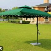 GARDEN UMBRELLA. CHAIRS. AND TABLES FOR SALE AT OJO ALABA