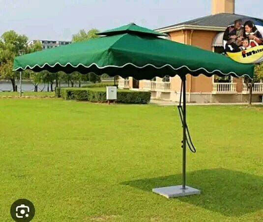 GARDEN UMBRELLA. CHAIRS. AND TABLES FOR SALE AT OJO ALABA