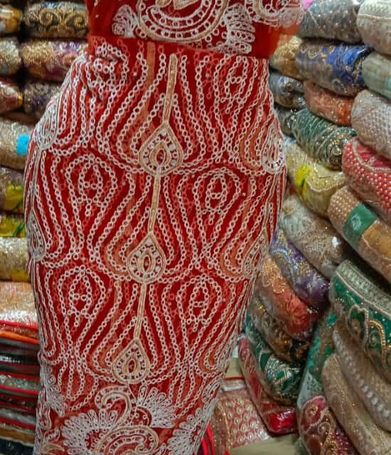 India George Fabric In Balogun Market – Lagos