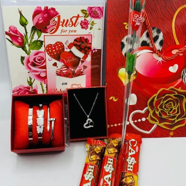 Valentine package for sale at balogun market