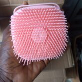 Silicone face sponge for sale at trade fair