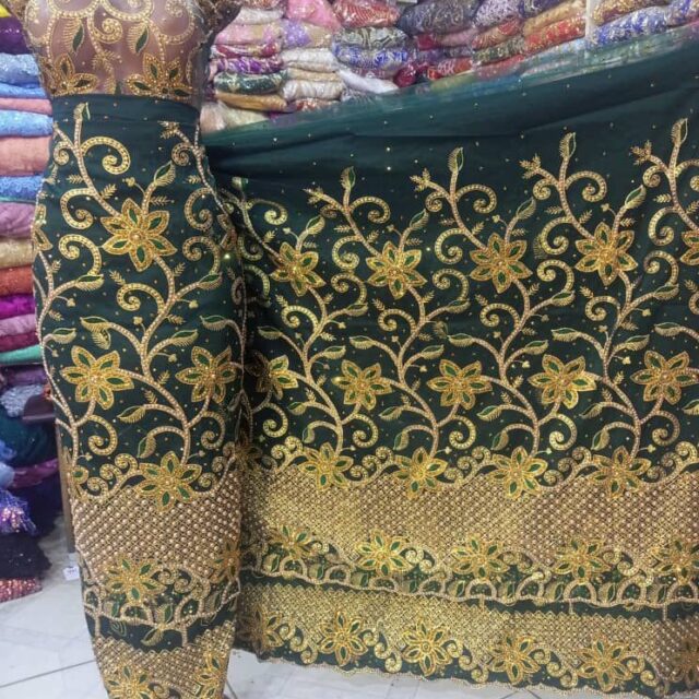 India George fabric for sale at balogun market