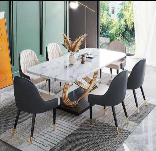 Executive marble dining set