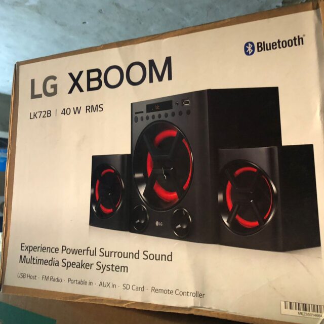 LG Xboom 72B/40watts