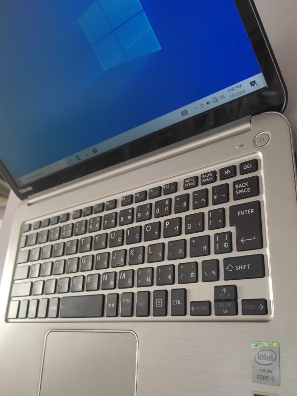 Toshiba Core i5 with keyboard light