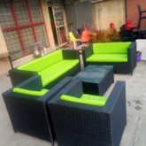 Garden rattan chair set sold in ojo