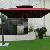 GARDEN UMBRELLA. CHAIRS. AND TABLES FOR SALE AT OJO ALABA