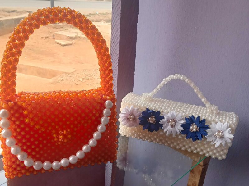 Hand made beads bags for sale ikorodu