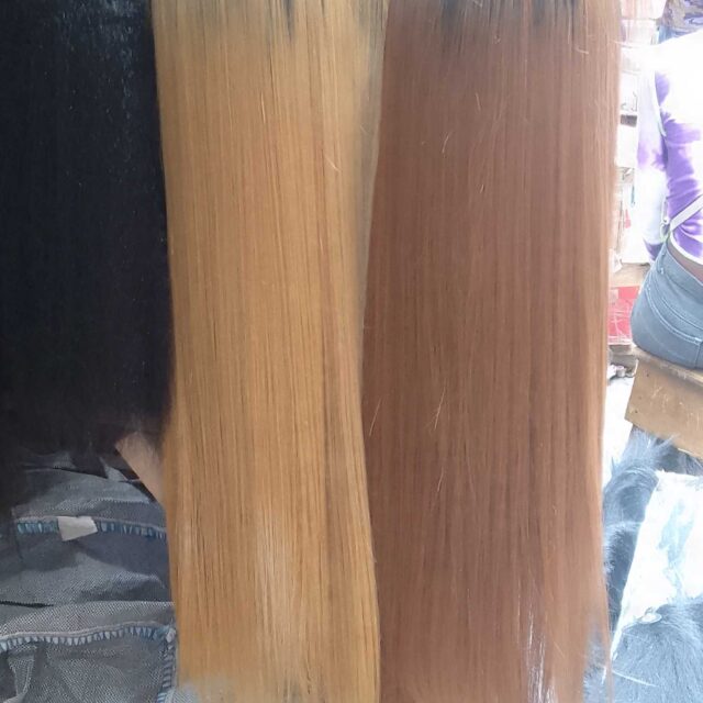 Bone Straight Wigs Look Alike In Balogun Market – Lagos