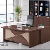 Executive Office Desk with Extension