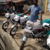 Bajaj motorcycles is available for sale at ikorodu Lagos