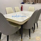 6 Seater Marble Top Dinning Set For Sale in Ojo -Lagos