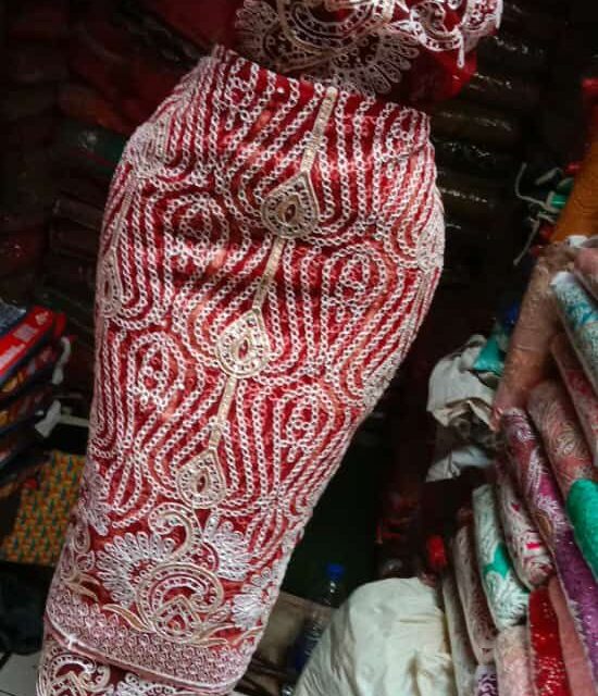 India George Fabric In Balogun Market – Lagos