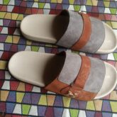 Handmade leather palm slippers for sale ikorodu