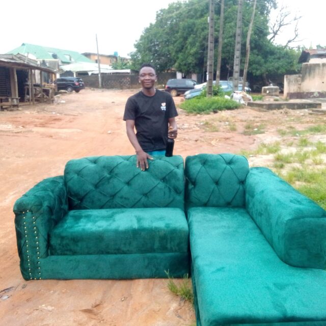 Velvet chair for sale ikorodu