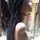 13 Inches Kinky Wigs In Balogun Market – Lagos