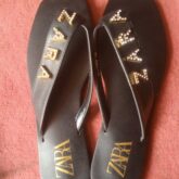 Zara leather slippers for sale ikorodu