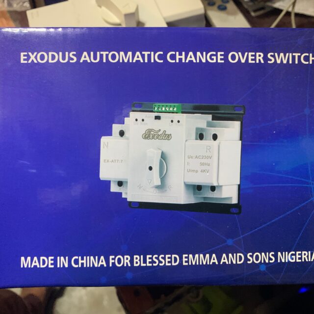 Exodus Automatic Changeover in Ojo