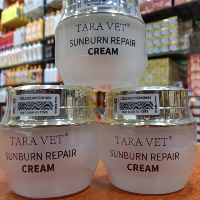 Tara Vet Sunburn Repair Face Cream For Sale at Trade Fair- Lagos