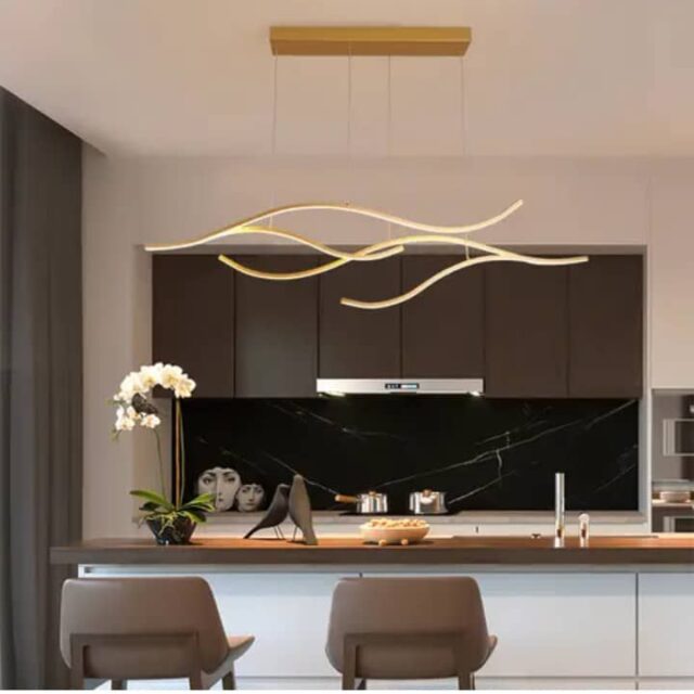 Single dropping led pendant lights