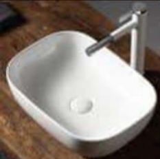 White countertop wash hand basin available for sale