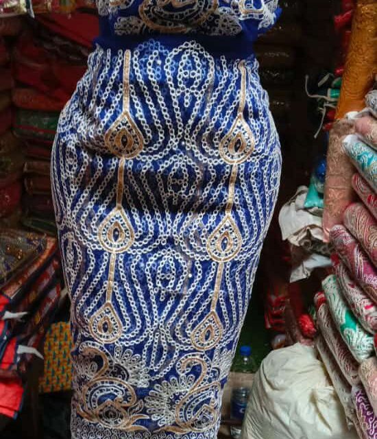 India George Fabric In Balogun Market – Lagos