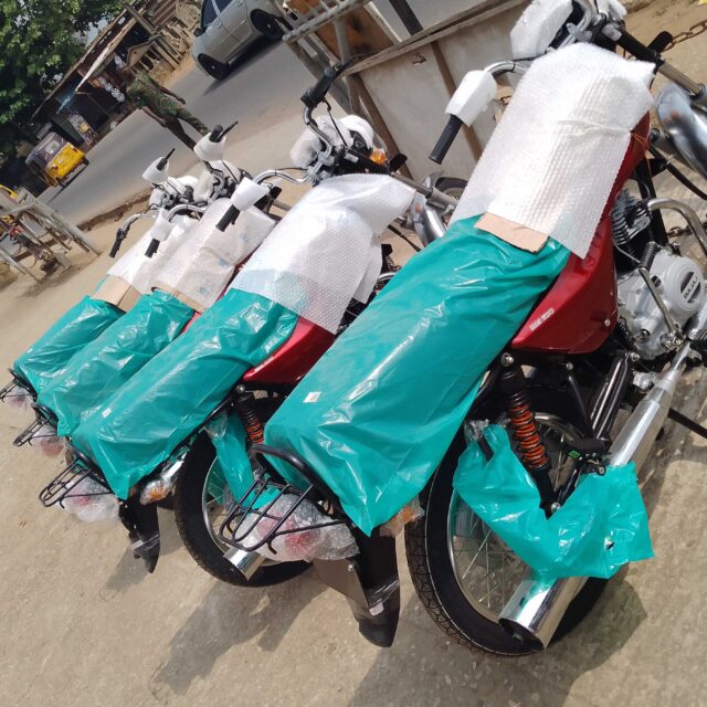 Quality Bajaj motorcycles is available for sale at ikorodu Lagos