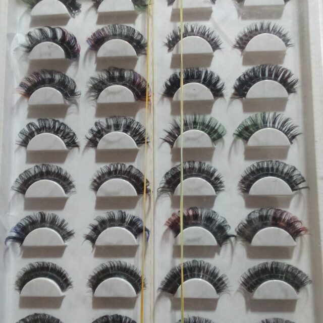 Eyelashes is available for sale at ikorodu garage Lagos