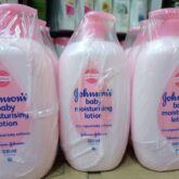 Johnson body moisturising lotion for sale at trade fair