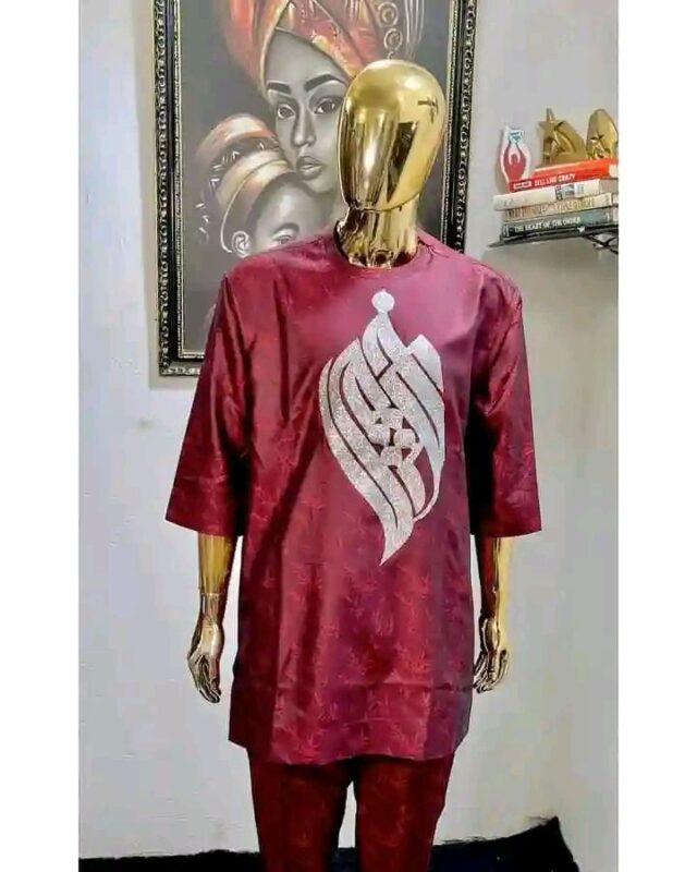 Embraning design for men in ikorodu