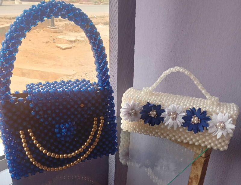 Hand made beads bags for sale ikorodu