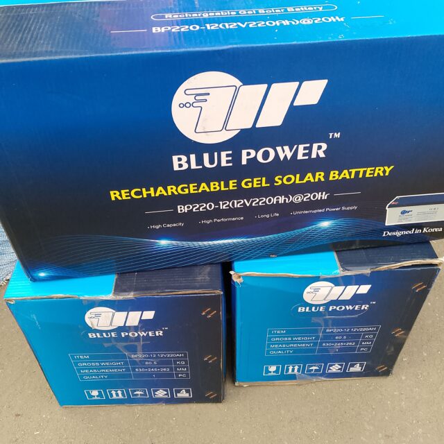 Gel Blue Power Solar Batteries For Sale In Ojo Alaba