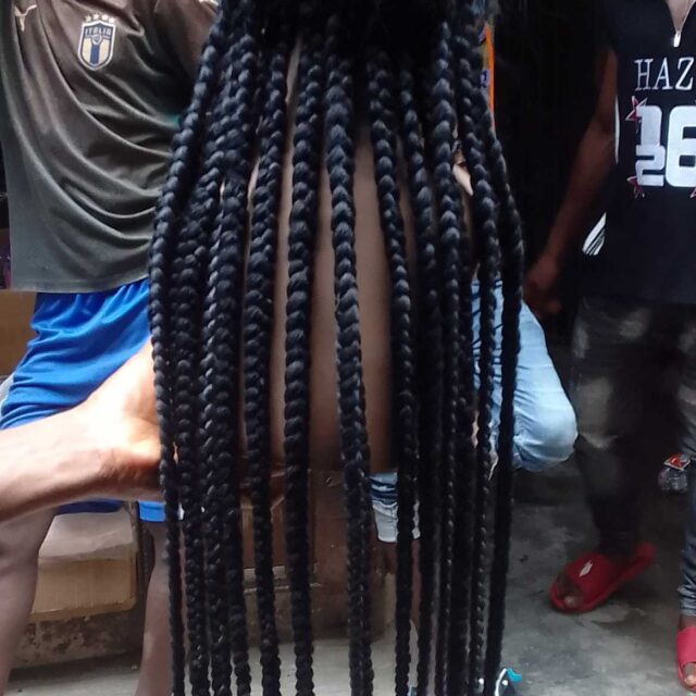 13 Inches Kinky Wigs In Balogun Market – Lagos