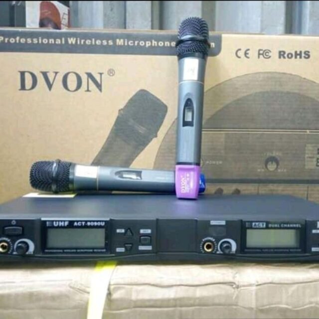 DVON Dual Professional Wireless Microphone – Ojo