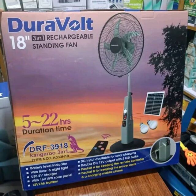 Original Rechargeable Fan With Panel For sale