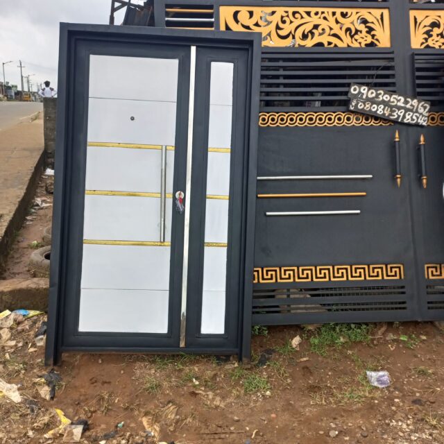 Nigeria Made Iron Doors For Sale in Ipaja – Lagos