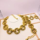 Necklace for salel at trade fair