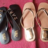 Zara leather slippers for sale ikorodu