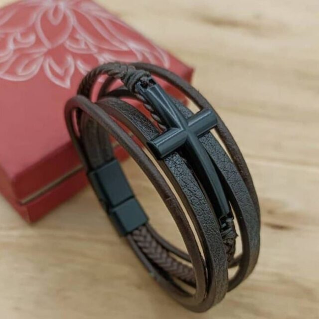 Leather bracelet for men for sale ikorodu