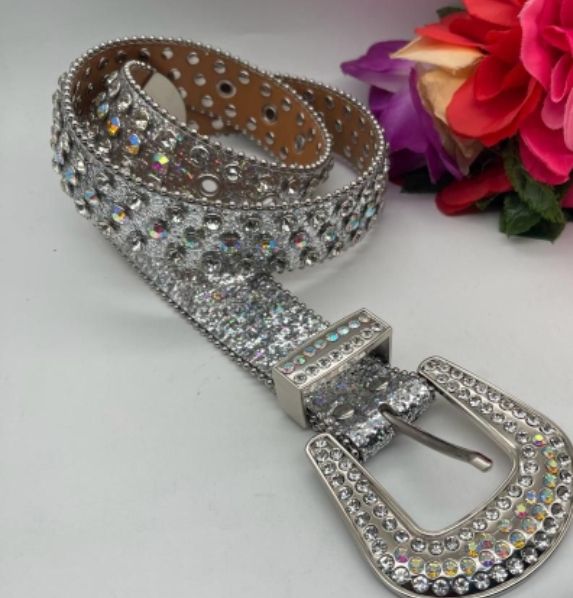 Unisex Custom Rhinestone Belts For Sale Ikorodu – Lagos