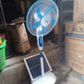 Original Rechargeable Fan With Panel For sale