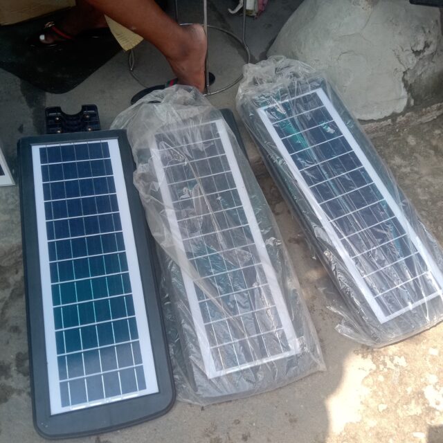 Solar street lights for sale at alaba international