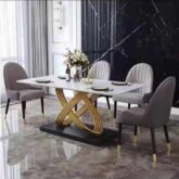 Executive marble dining set