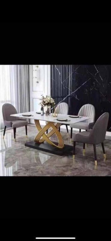 Executive marble dining set