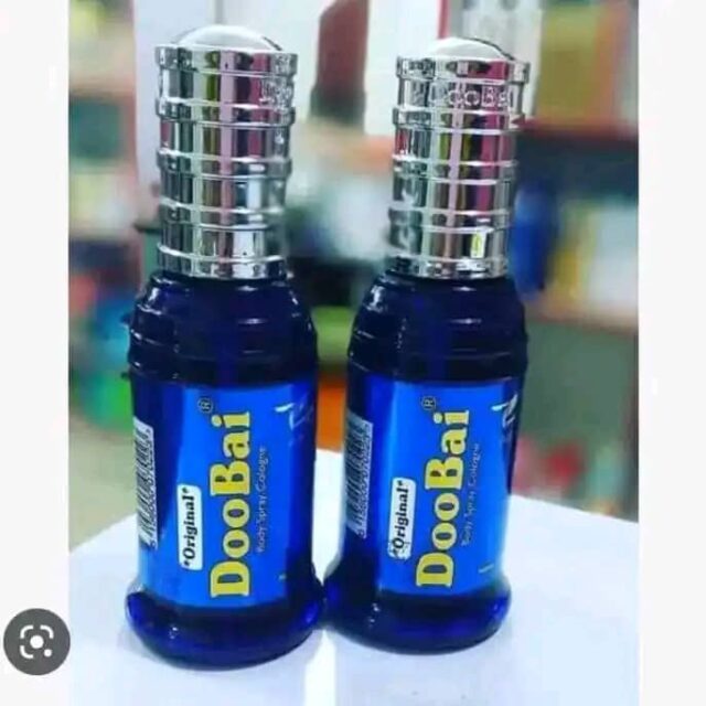 DooBal body spray for sale at trade fair market