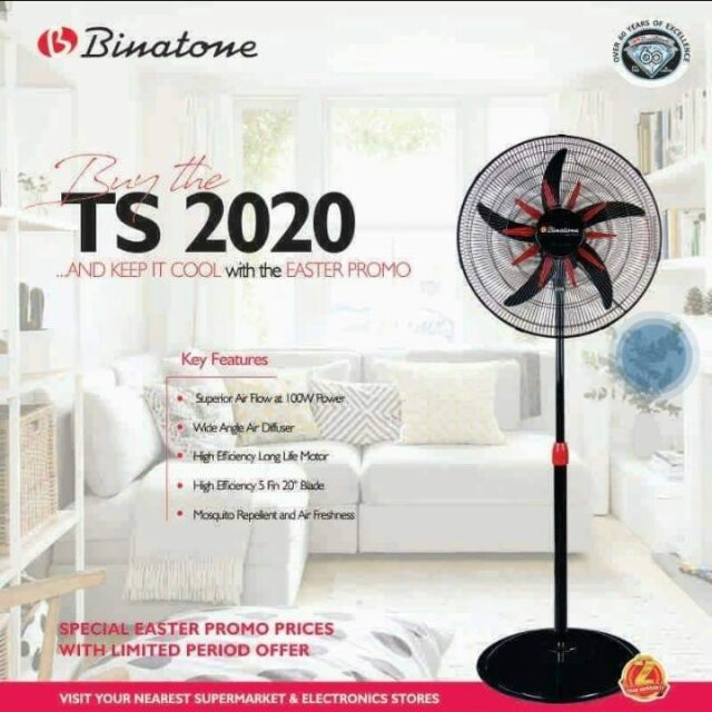 Binatone fans for sale at Alaba international ojo