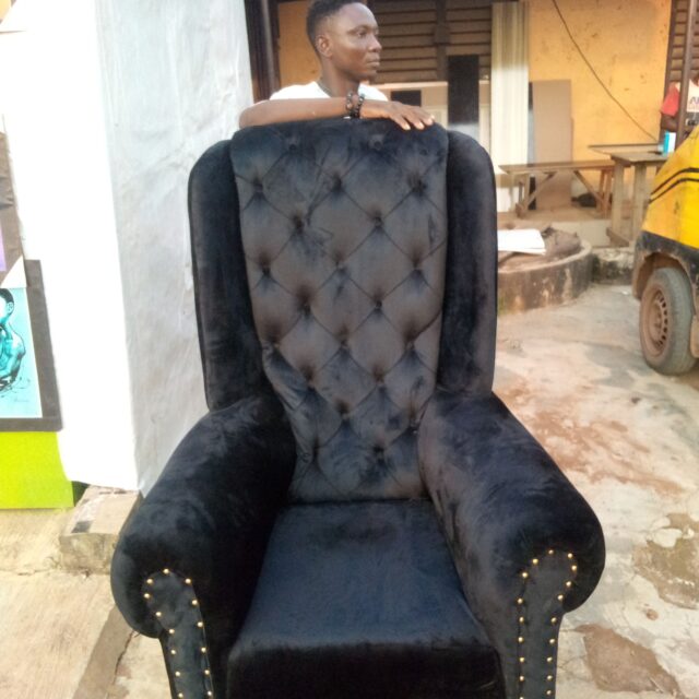 Velvet chair for sale ikorodu